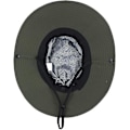Miniatyrbilde 5 av 5: Sommerhatt for kvinner med bred brem, UV-beskyttelse for utendørs, strand, fiske, fotturer Army Green