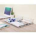 Miniatyrbilde 3 av 4: 2-nivå A4 Metall In Trays Kontor Desk Tidy File Magazine