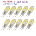 Miniatyrbilde 1 av 5: 10 stk 2W G4 LED-pære SMD2835 12LEDs Bi-pin sokkel 12V
