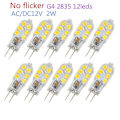 Miniatyrbillede 1 af 5: 10 stk. 2W G4 LED Pære SMD2835 12LEDs Bi-pin Sockel 12V