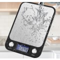 Miniatyrbillede 1 af 5: 10kgx1g LCD Display Køkkenvægt i Rustfrit Stål til Madvejning