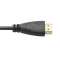 Pikkukuva 3 / 5: 1m Kultapinnoitettu HDMI-DVI 24 -kaapeliadapteri.