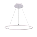 Miniatyrbillede 3 af 5: 1-lyset LED Rund Lysekrone Ambient Lys Aluminium