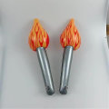 Miniatyrbillede 3 af 4: Oppustelig Fakkelpind Flamme Lommelygter Olympiske Konkurrence Rekvisitter Pind 2pc