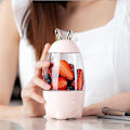Miniatyrbilde 2 av 5: Bærbar Blender med Fire Blader, 330ml, Slitesterk Saftkopp