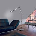 Miniatyrbillede 4 af 5: Gulvlampe Stående Justerbar Arkitekt Svingarm Metal Base
