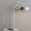 Miniatyrbilde 2 av 5: LED Fiske Lampe Gulv Moderne Studie Stue 180cm 5w