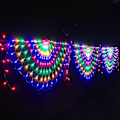 Pikkukuva 1 / 5: 1m Peacock Mesh Net Led-valoketju Värikäs Ulkokäyttöön