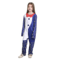 Miniatyrbillede 3 af 5: Sundrop Moondrop Jumpsuit Maske Handsker Sæt Børn Drenge Piger Fancy Up Performance Kostume 4-6 Years Moon