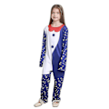 Miniatyrbillede 3 af 5: Sundrop Moondrop Jumpsuit Maske Handsker Sæt Børn Drenge Piger Fancy Up Performance Kostume 6-10 Years Moon