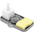 Miniatyrbilde 1 av 5: Silikon Svampeholder - Kjøkkenvask Organizer Caddy - Oppbevaringsskuff For Oppvask Svampe,