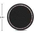 Pikkukuva 1 / 4: 4 Paketti Bling Auton Aluslautasia - Timantti Auton Tarvikkeet