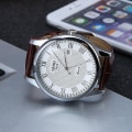 Pikkukuva 1 / 5: 9058 Skmei Vedenkestävä Boutique Quartz-kello Nahkaremmi