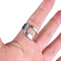 Miniatyrbillede 5 af 5: Monshop Ring Flaskeåbner Mini Flaskeåbner Ring Fingerringe Flaskeåbner - Rustfrit Stål 22mm