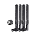Miniatyrbillede 1 af 5: 4 stk. Dobbelt bånd Wifi Antenne 2.4ghz 5ghz 5.8ghz 8dbi Mimo RP- Han Antenne Til Wifi Router Trådløs