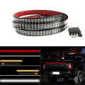 Miniatyrbilde 2 av 5: 12V 60 tommers bil-lys bremse sving rød LED-stripe advarselssignal