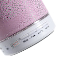 Pikkukuva 4 / 4: Crack Pattern A9 Stereokaiutin Langaton Bluetooth Handsfree-kaiutin LED-valoilla, Tukee TF-korttia - Pinkki