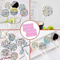 Miniatyrbillede 4 af 4: 2 stk Silikon Lollipopforme, 8-kapacitet Store Sutteforme, Perfekt til Lollipop, Chokolade - yuhao