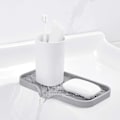 Miniatyrbilde 4 av 5: Silikon Svampeholder - Kjøkkenvask Organizer Caddy - Oppbevaringsskuff For Oppvask Svampe,
