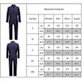 Miniatyrbild 4 av 4: Män The Curse Of Costume Ärmar Arbetskläder Krage Jumpsuit Fancy Up 2XL