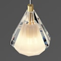 Miniatyrbilde 3 av 5: 10cm Hengelampe med Lantern Design i Kobber og Messing, Moderne