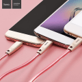 Pikkukuva 2 / 5: Hoco U9 3-in-1 Jelly-neulottu latauskaapeli USB 3.0 TypeC MicroUSB