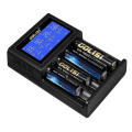 Miniatyrbilde 2 av 5: Golisi 4-sporers Smart LCD Oppladbare Batterilader