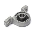 Miniatyrbillede 4 af 4: Sæt af 4 Kuglelejerblokke i Zinklegering med KP08 Auto Bore Flens (8 mm)
