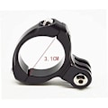 Miniatyrbillede 2 af 5: Universal Cykelstyr Mount Holdbar Aluminium Cykelstyr Mount ((sort)(1 stk)