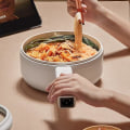 Miniatyrbillede 3 af 5: Multifunktionel Elektrisk Stegepande Hotpot Noodles Ris Stegepande
