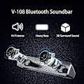 Miniatyrbilde 1 av 5: TV-lydplanke, datamaskin-høyttalere, kablede Bluetooth-høyttalere