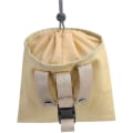 Miniatyrbilde 1 av 5: Samlepose Foldbar Lerret Fruktplukkpose Med Trekkstreng For Vandring Khaki 1stk