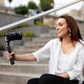 Miniatyrbillede 2 af 5: Digitalt Kamera Mini Aluminium Tripod Stabilisator Sort