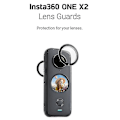Pikkukuva 4 / 5: 6x Linssin suojukset Kameran runkoon Liimautuva suojakotelosetti Linssin korkki Liimalla Insta 360 One X2:lle