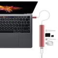Miniatyrbilde 3 av 5: 6-i-1 Type-C Hub-adapter med 4K HDMI-utgang USB-hub