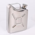 Miniatyrbilde 1 av 2: Luksuriøs liten utendørs hip flask kunst bærbar metall hjem whisky hip flask bordutstyr