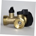 Miniatyrbillede 6 af 8: Hurtigkobling til haveslange messing kuglehane splitter 3/4 hahane fitting udvidelig slange