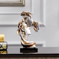 Miniatyrbillede 4 af 5: Figur Statue Harpiks Håndværk Ornament Stue Soveværelse Butik Cafe Dekoration Champagne