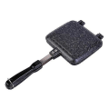 Miniatyrbilde 2 av 4: Dobbeltsidig Nonstick Sandwichmaker Svart (1 stk)