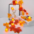 Miniatyrbilde 5 av 5: Eiklønn Fairy String Lights Høst 2m 10led Batteri Jul