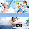 Miniatyrbilde 3 av 5: Digital klokke med lur-timer, snooze, batteridrevet og USB-lading med to alarmer