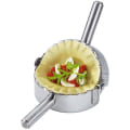 Miniatyrbillede 3 af 4: 2 Rustfrit Stål Dumpling Maker med Langt Håndtag