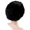 Miniatyrbillede 4 af 5: Dame Faux Fur Hat - Russisk Kosak Stil - Sort
