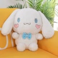 Miniatyrbilde 4 av 5: Sanrio Kawaii Cinnamoroll Anime Hund Plysj Leke Fyllte Dyr Komfort Myk Peluche Dukker Barn Jul Leke 60cm
