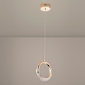 Miniatyrbillede 5 af 5: LED-Pendellampe Cirkel Ring Moderne Nordisk 1 3 Hoved