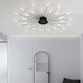 Miniatyrbillede 5 af 5: Moderne Loftlampe Nem Installation Akryl Lampskærm Lysekrone
