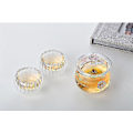 Miniatyrbillede 2 af 5: 4 stk Dobbeltlags Varmebestandig 50ml Glas Vandkop