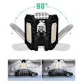 Miniatyrbilde 3 av 5: 2 stk 80W LED Garasje Taklampe Deformerbar 3 Paneler E26