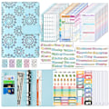 Miniatyrbillede 1 af 5: Budget Binder med Lynlåsekonvolutter, A6 Lommer Planlægger Kontanter Konvolutter Blue