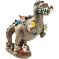 Miniatyrbilde 4 av 5: Hage Dinosaur Statue Gnome Morsom Dverg Harpiks Statue Skulptur Hjem Utendørs Kunst Ornament Plen Dekorasjon S